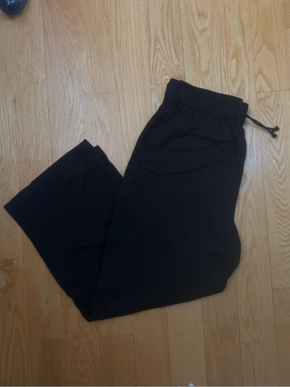 OAK + FORT Black Drawstring Pants